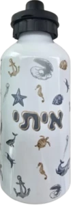 בקבוק נירוסטה - ים כחול